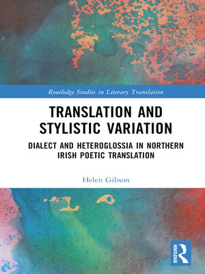 cover image of Translation and Stylistic Variation